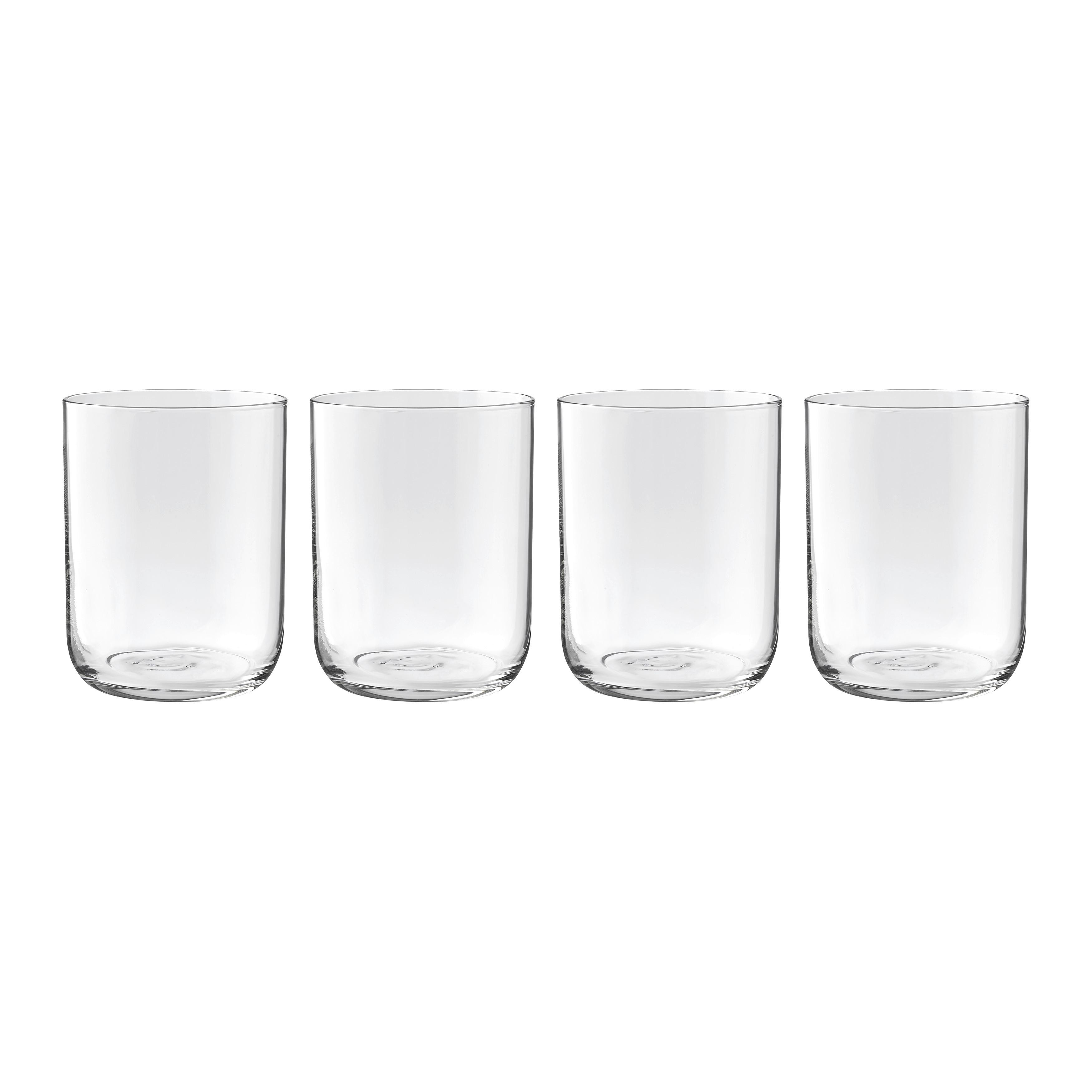 DRICKSGLAS I SET LARS - WATER - klar, Modern, glas (350ml) - Mömax