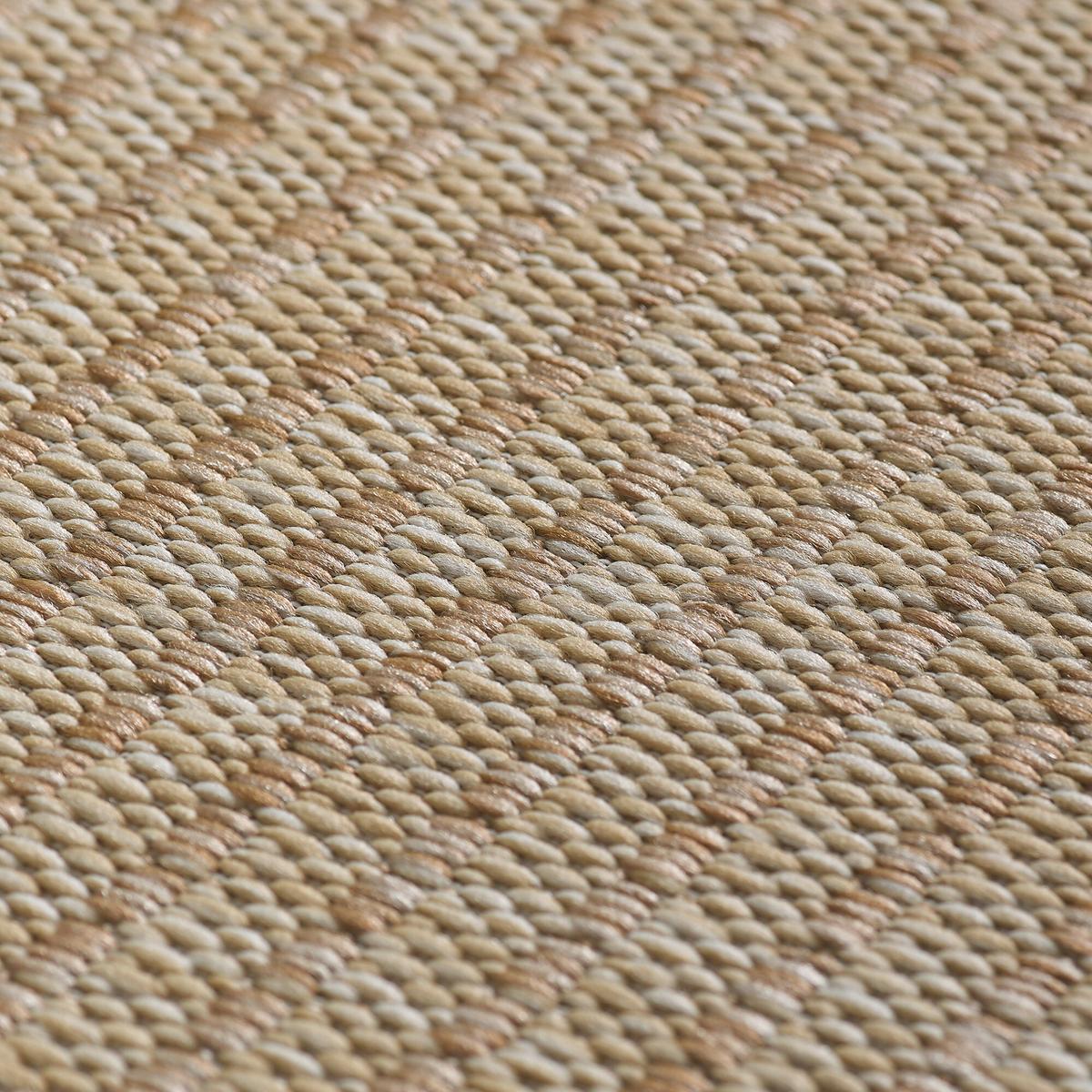 Outdoorteppich Giza Beige ca. 140x200cm - Beige, Basics, Textil (140/200cm) - Novel