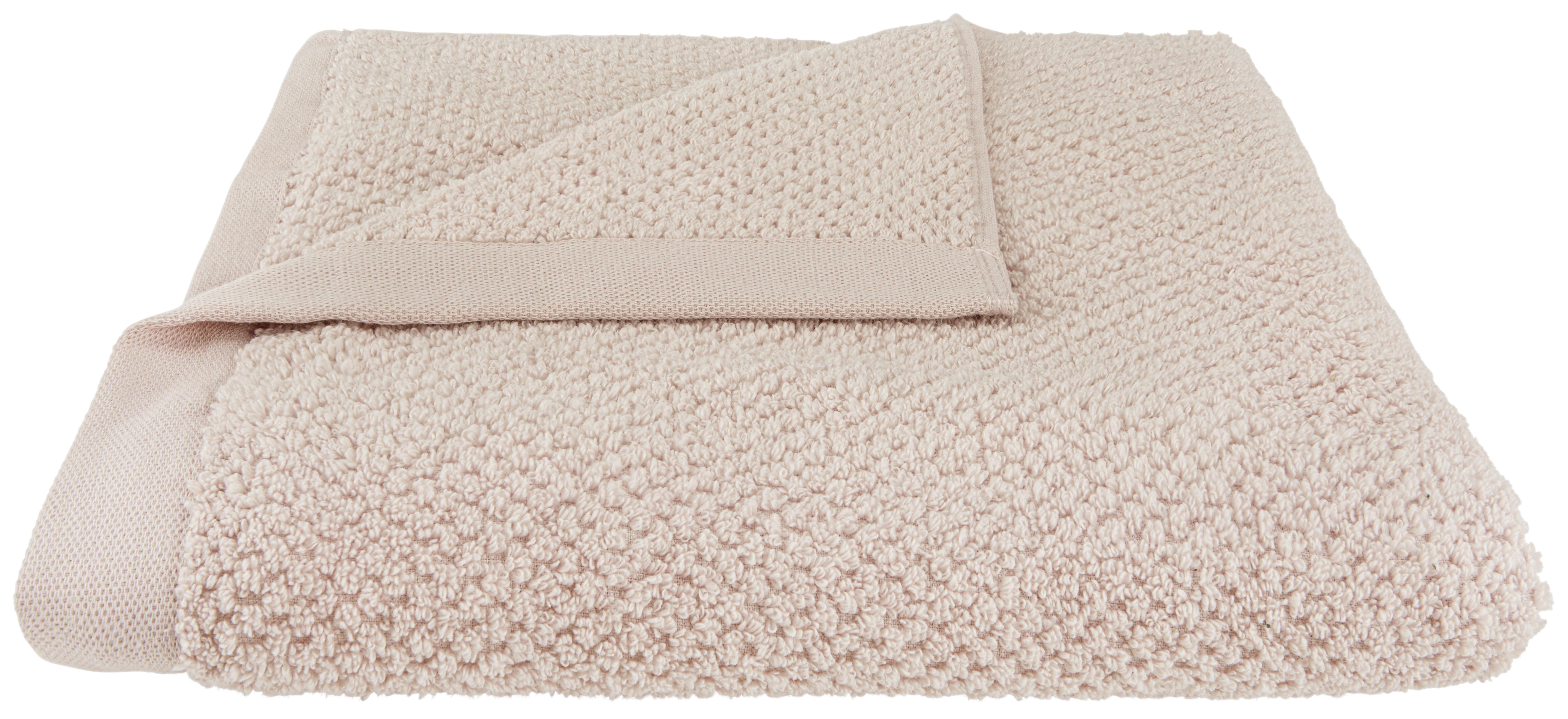 SERVIETTE DE DOUCHE LUISE - rose, KONVENTIONELL, textile (70/140cm) - Modern Living