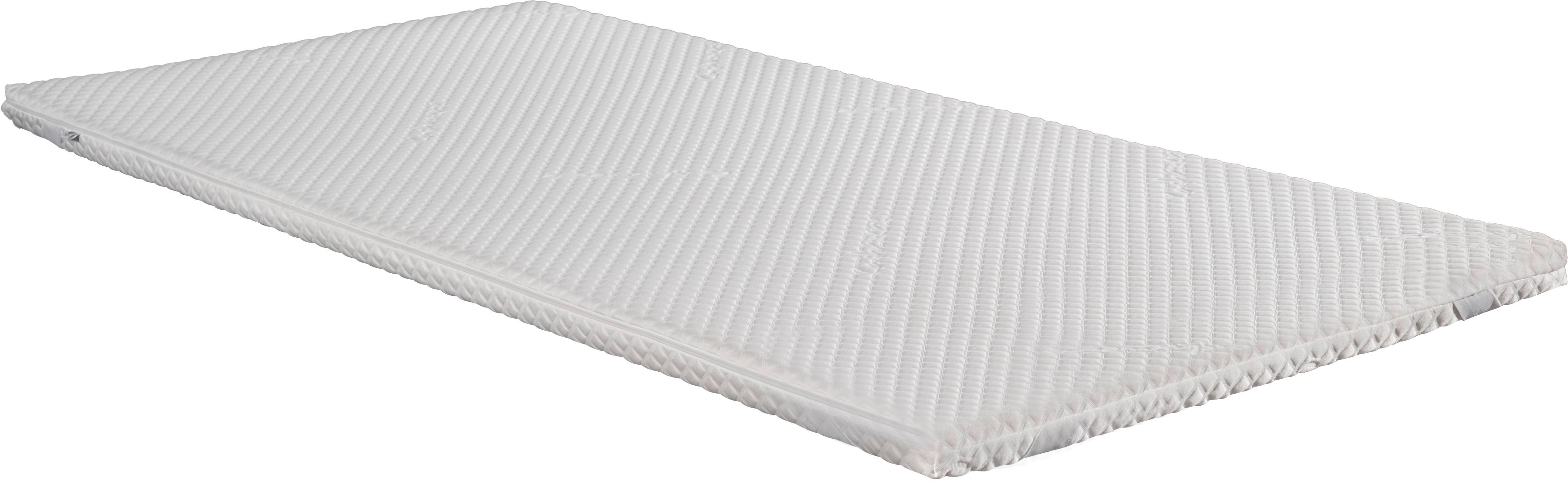 MATERAC NAWIERZCHNIOWY VISCO TOPPER - biały, Basics, tkanina (70/140cm) - Livetastic