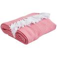 Tagesdecke Zac Pink ca. 140x200cm - Pink, Textil (140/200cm) - Mömax modern living