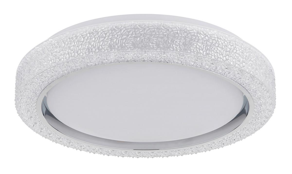 LED-DECKENLEUCHTE 41265CCT LIAMI - Weiss, Basics, Kunststoff/Metall (40/8cm) - Globo