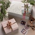 Geschenkband Rene Verschiedene Farben - Anthrazit/Silberfarben, KONVENTIONELL, Kunststoff (7/8,5/7cm)