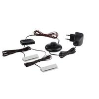 Glasbodenbeleuchtung Universal in Weiss - Alufarben, Kunststoff (0cm) - Mömax