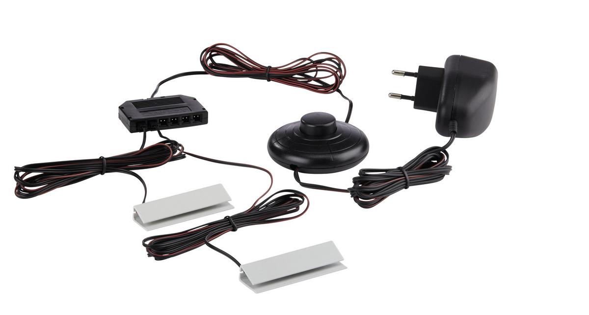 Glasbodenbeleuchtung Universal in Weiss - Alufarben, Kunststoff (0cm) - Mömax