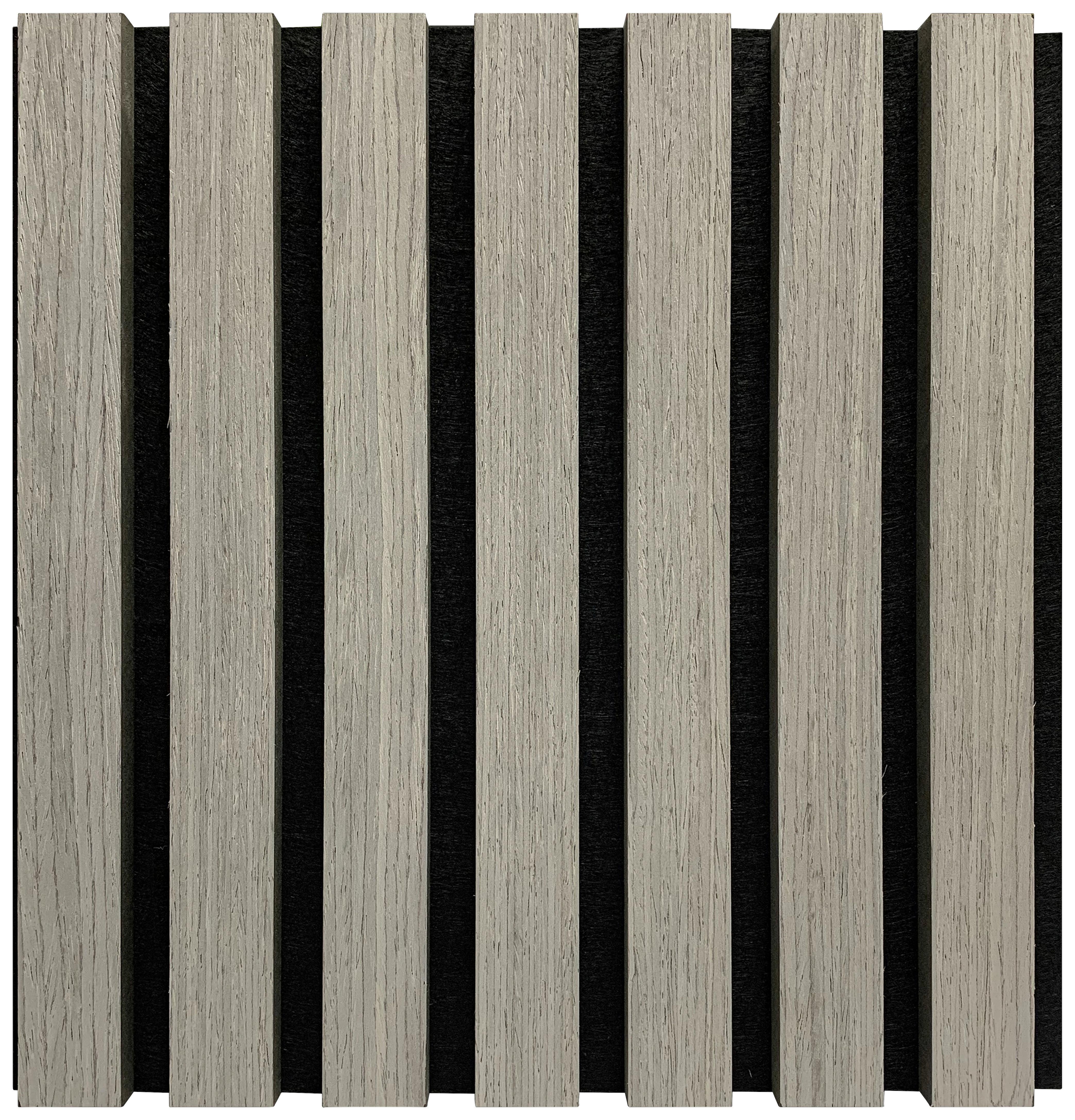 PANEL AKUSTYCZNY AKUSTIKPANEEL GREY OAK - szarobrązowy, Konventionell, tworzywo sztuczne/drewno (52/104/2,2cm)