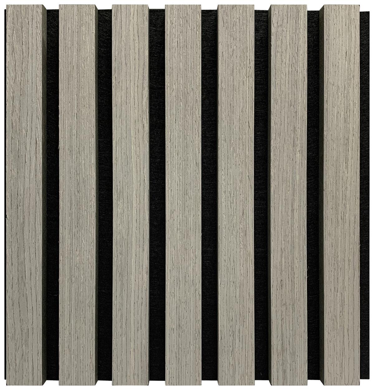 PANEL AKUSTYCZNY AKUSTIKPANEEL GREY OAK - szarobrązowy, Konventionell, tworzywo sztuczne/drewno (52/104/2,2cm)