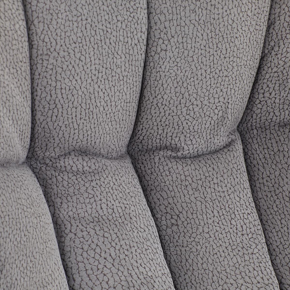 FOTEL SZEFA JOHN XXL - czarny/szary, Konventionell, tworzywo sztuczne/tkanina (68/113-121/68cm)