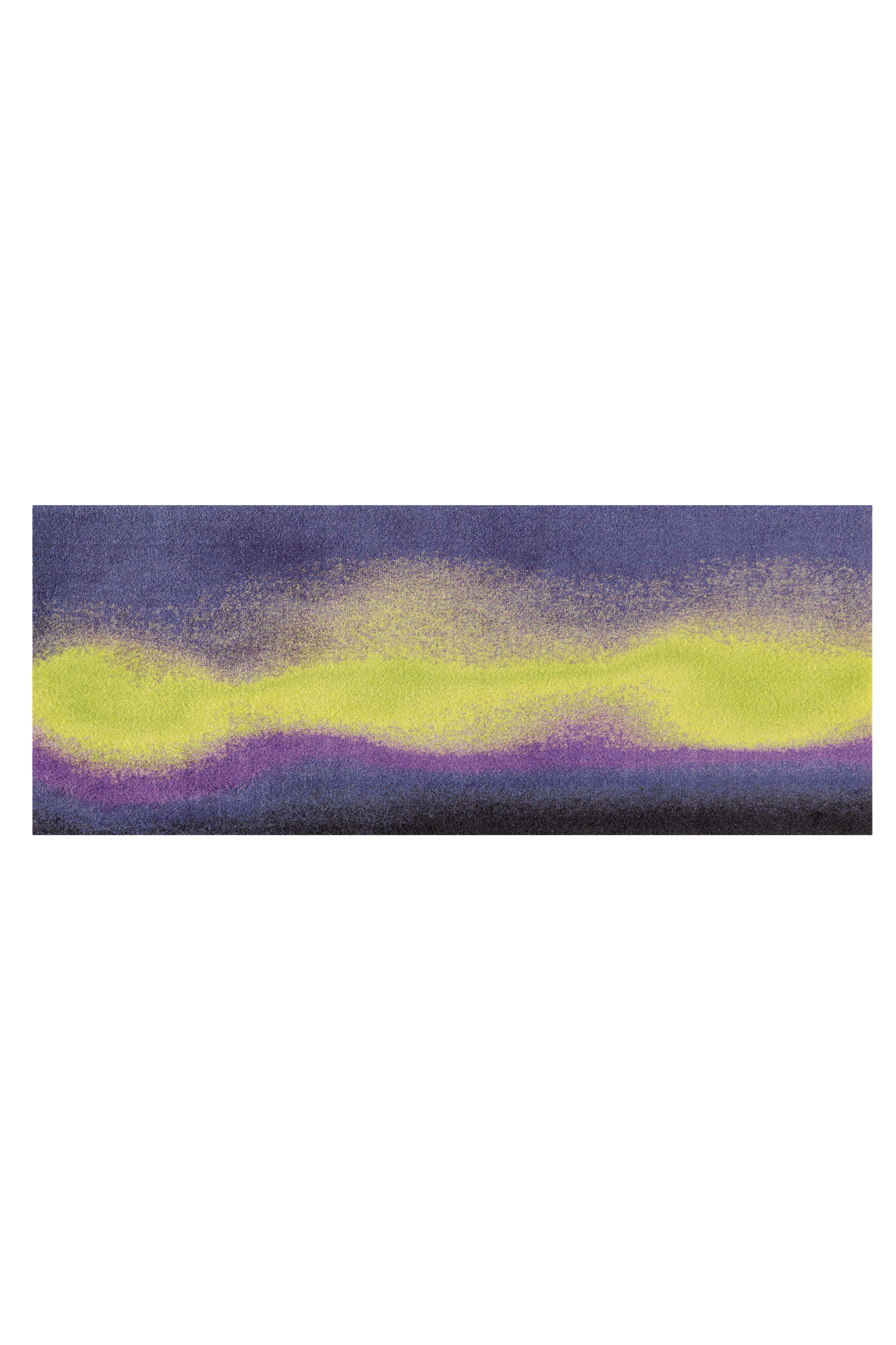 Fussmatte Living Mat 28 Violett/g 42x64 - Gelb/Violett, Basics (42/64cm) - Kayoom