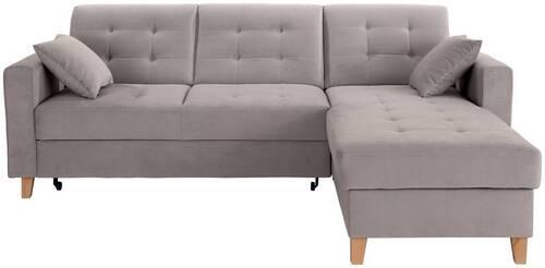Canapea modulară BERGEN - bej, Design, textil (231/160cm) - Zandiara