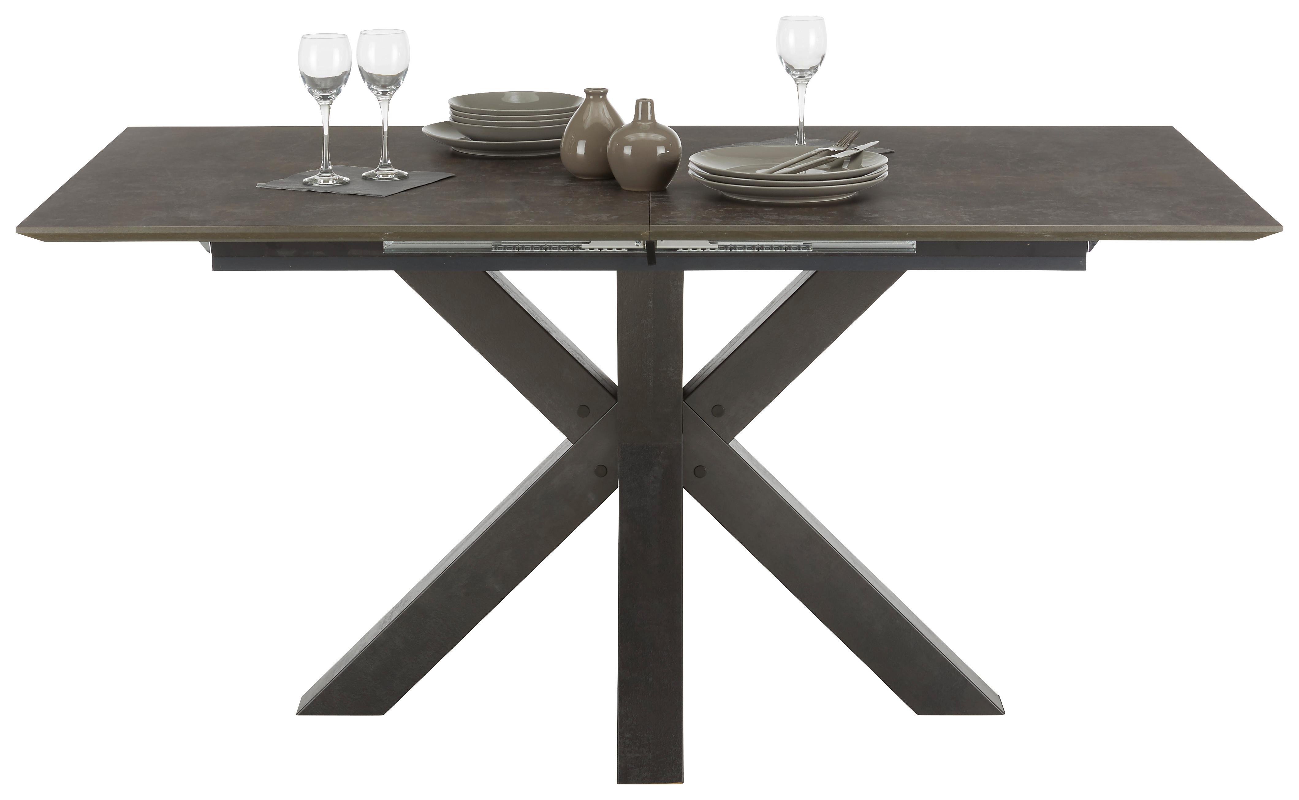 Kihúzható Asztal Luzern - modern, Faalapú anyag (160-210/75/90cm) - Modern Living