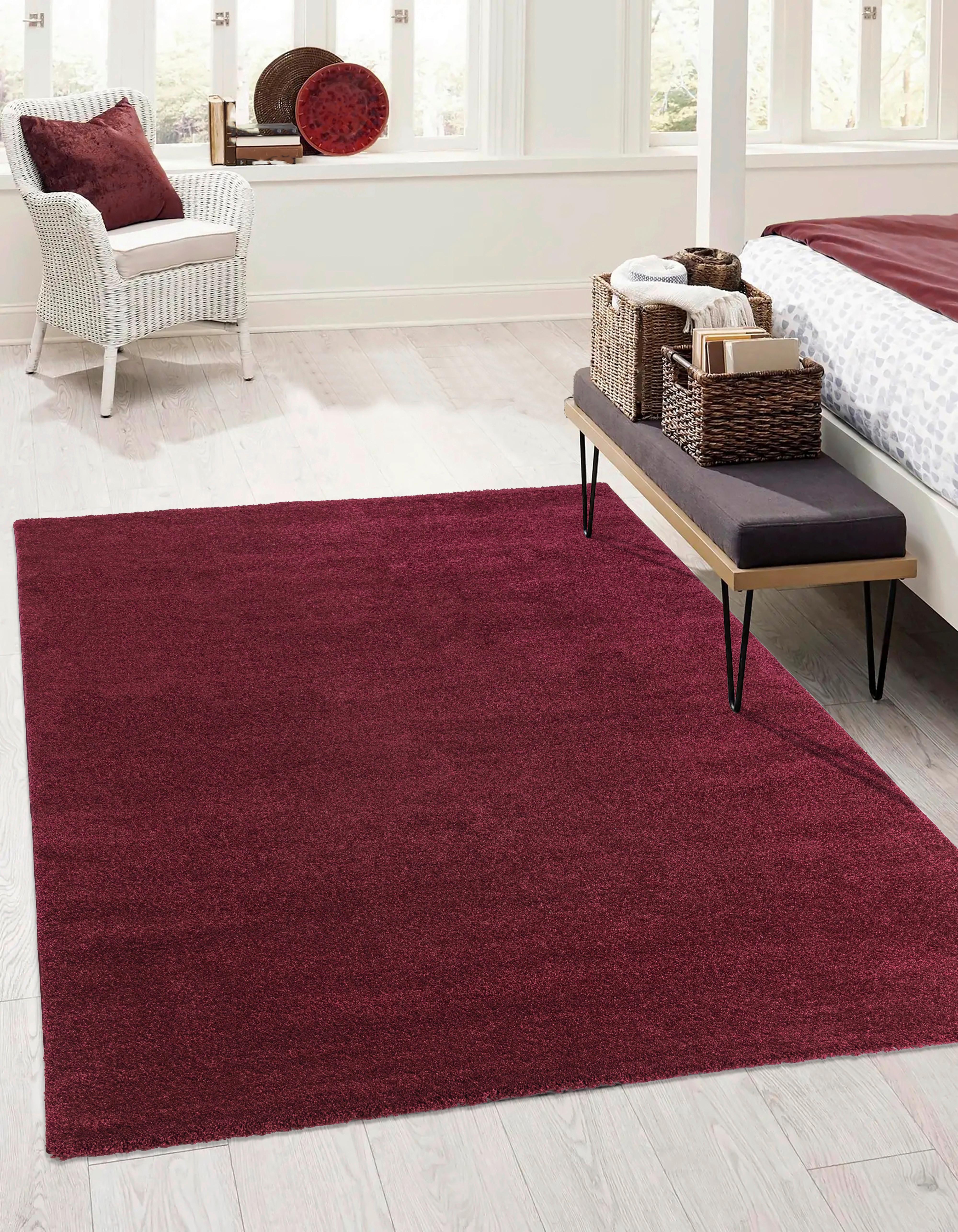 Covor țesut Octavia 2 - roșu, Modern, textil (120/170cm) - Mömax