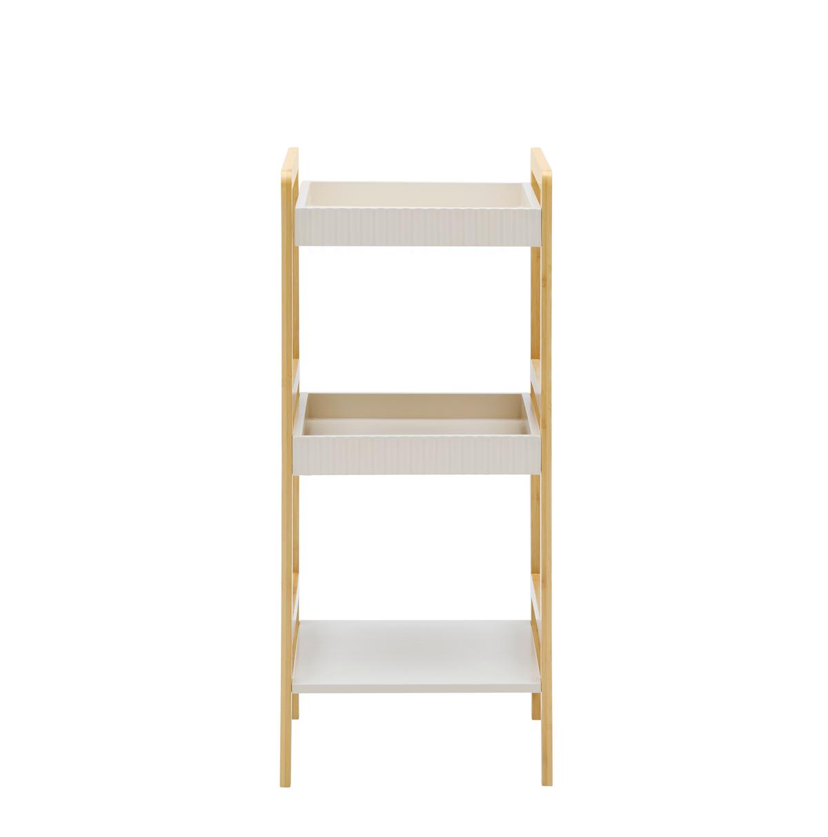 Ferdinand Polica - kašmir/prirodne boje, Moderno, drvni materijal/prirodni materijali (36/80/33cm) - Modern Living