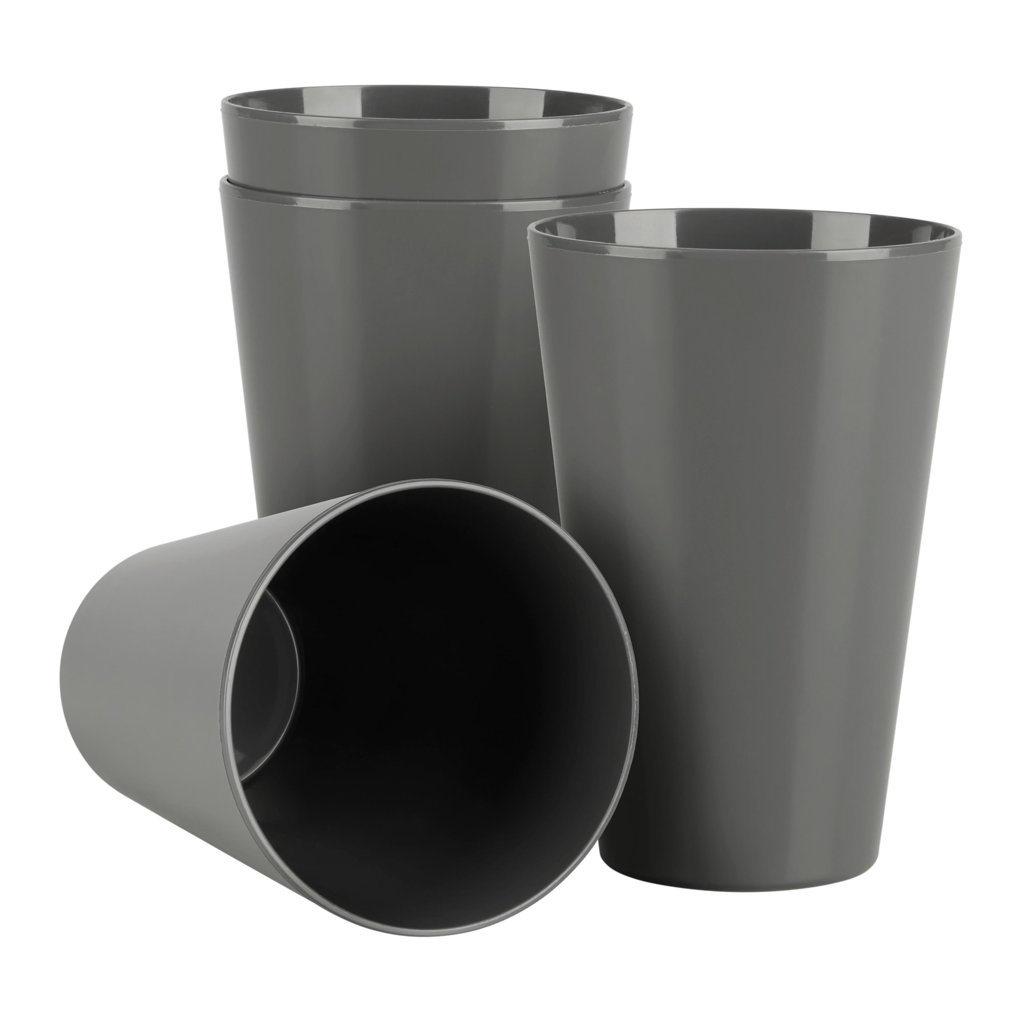 Becherset BBQ in Grau 4-teilig - Grau, Konventionell, Kunststoff - Modern Living