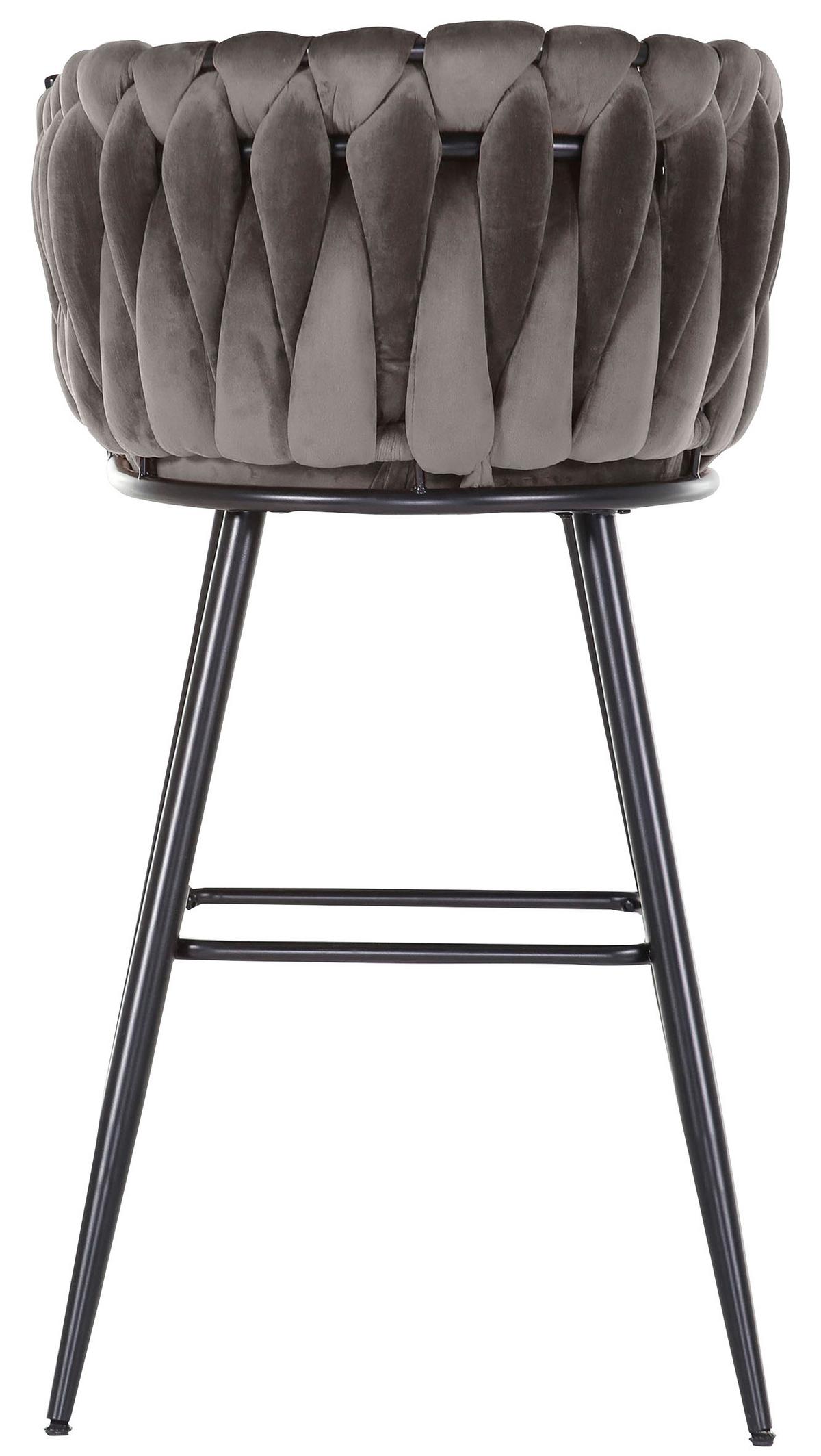 STOŁEK BAROWY WEAVY - antracytowy, Lifestyle (57/110/61cm) - Landscape