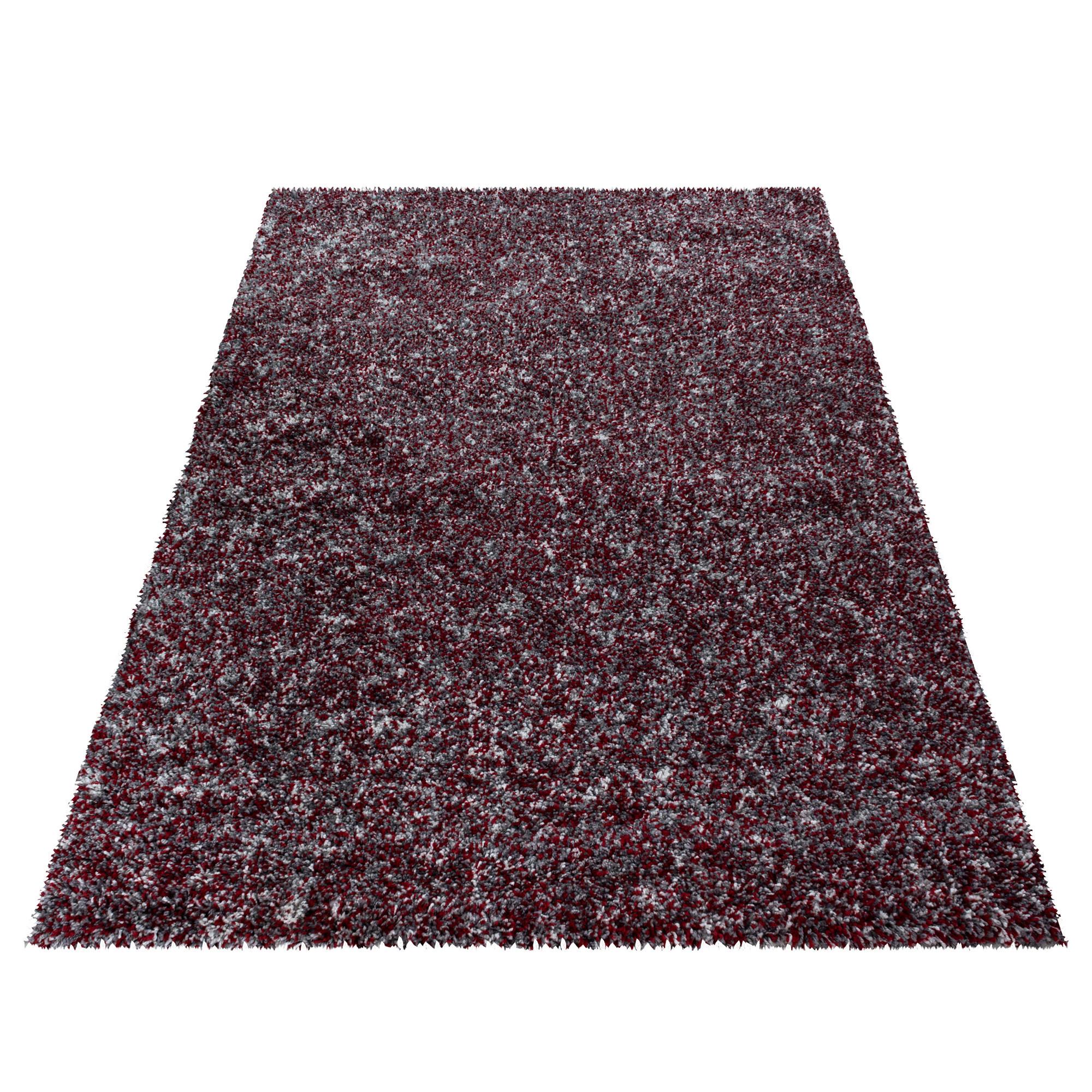 Hochflorteppich Enjoy Rot ca. 120x170cm - Rot, KONVENTIONELL, Textil (120/170cm) - Novel