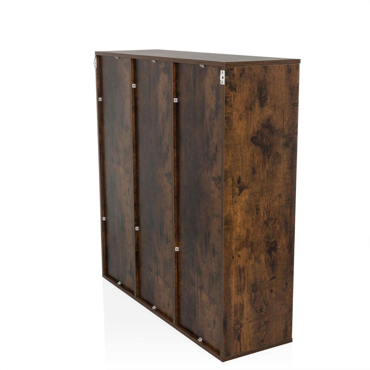 Regal Bjorke, Barva Hrasta - barve hrasta, Moderno, les (97,5/100/30cm) - MID.YOU