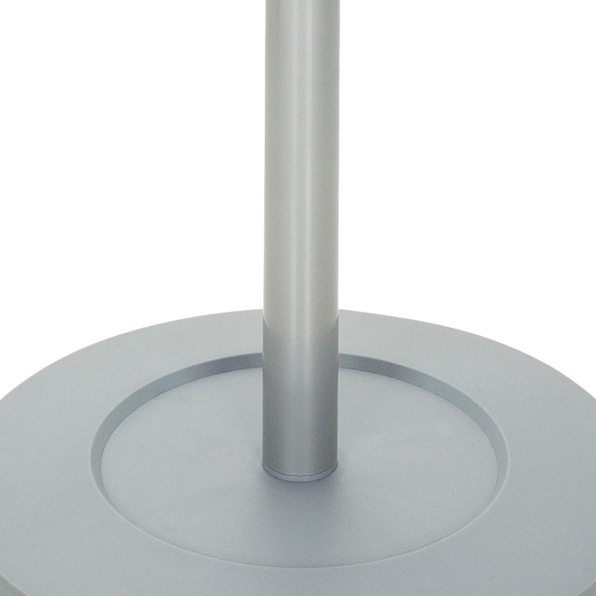 Garderobni Obešalnik Space, Srebrna - srebrne barve, Moderno, kamen/kovina (38/173/38cm) - MID.YOU
