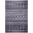 Covor Țesut Mississippi - negru, textil (160/230cm) - Modern Living Covor Țesut Mississippi - negru, textil (160/230cm) - Modern Living