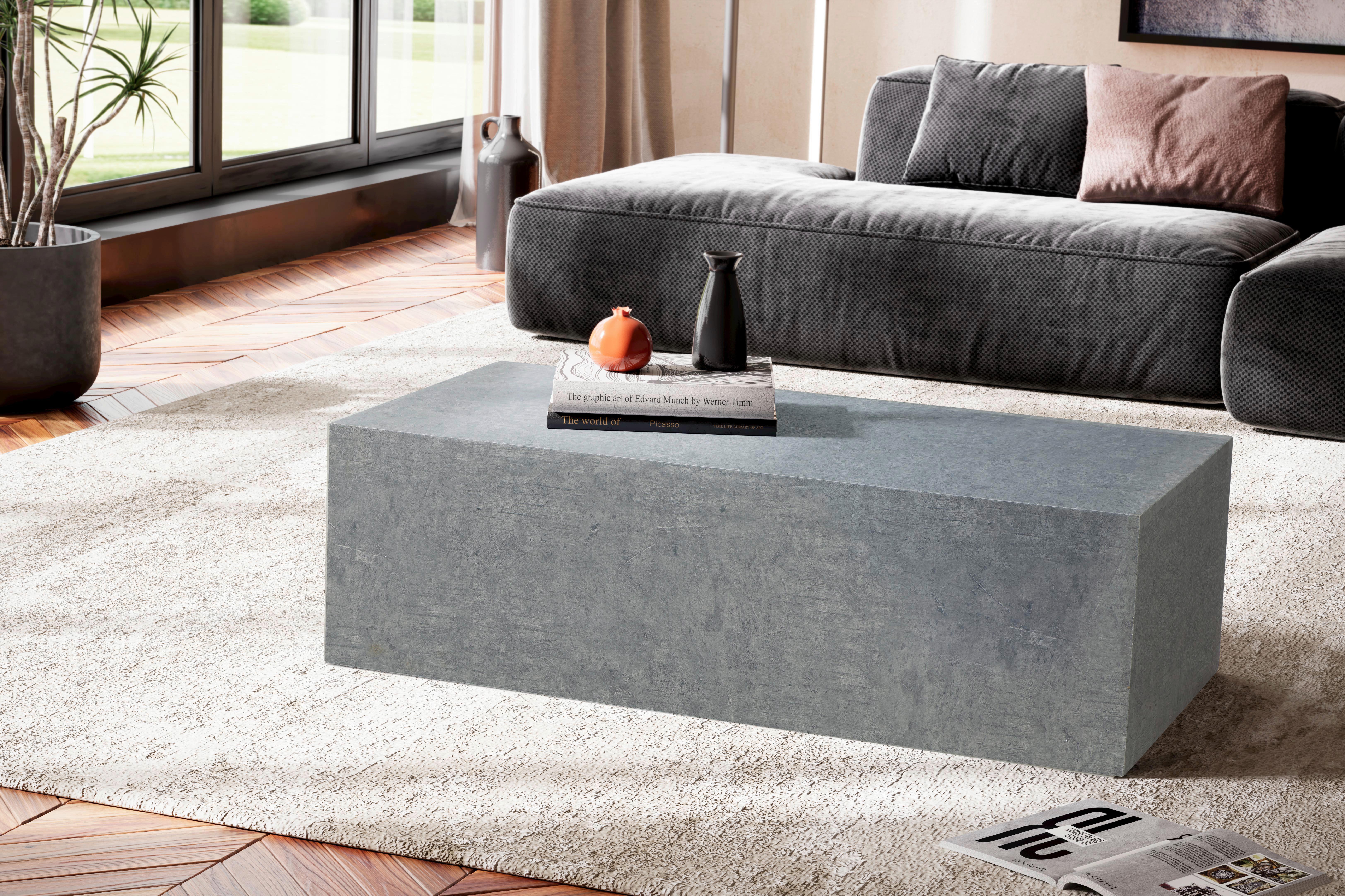 COUCHTISCH WL6.906 - Grau, Design, Holzwerkstoff (100/50/30cm) - MID.YOU