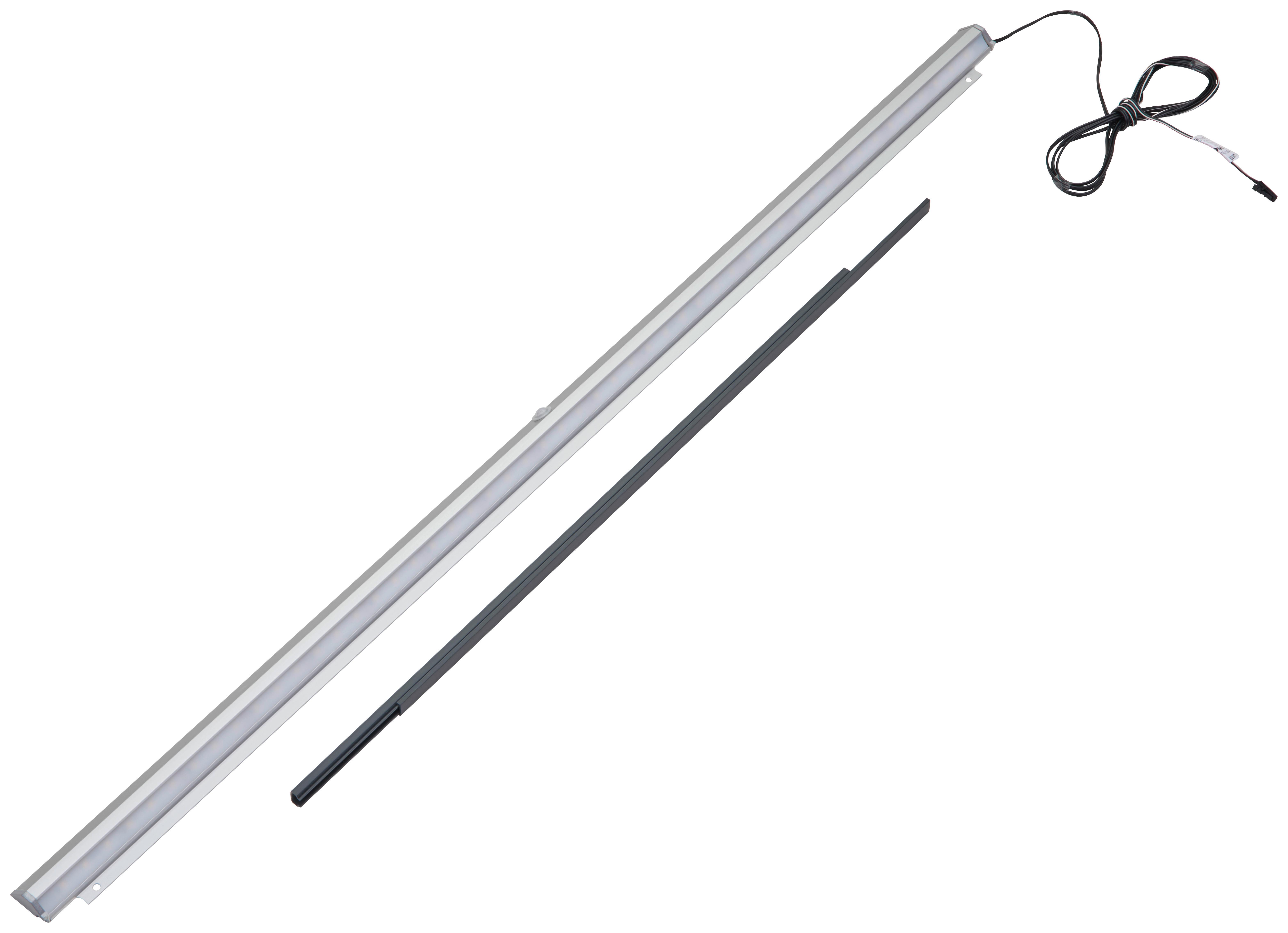 BELYSNING FÖR HYLLPLAN UNIT -BASED- - Modern, metall/plast (87,5cm) - Based