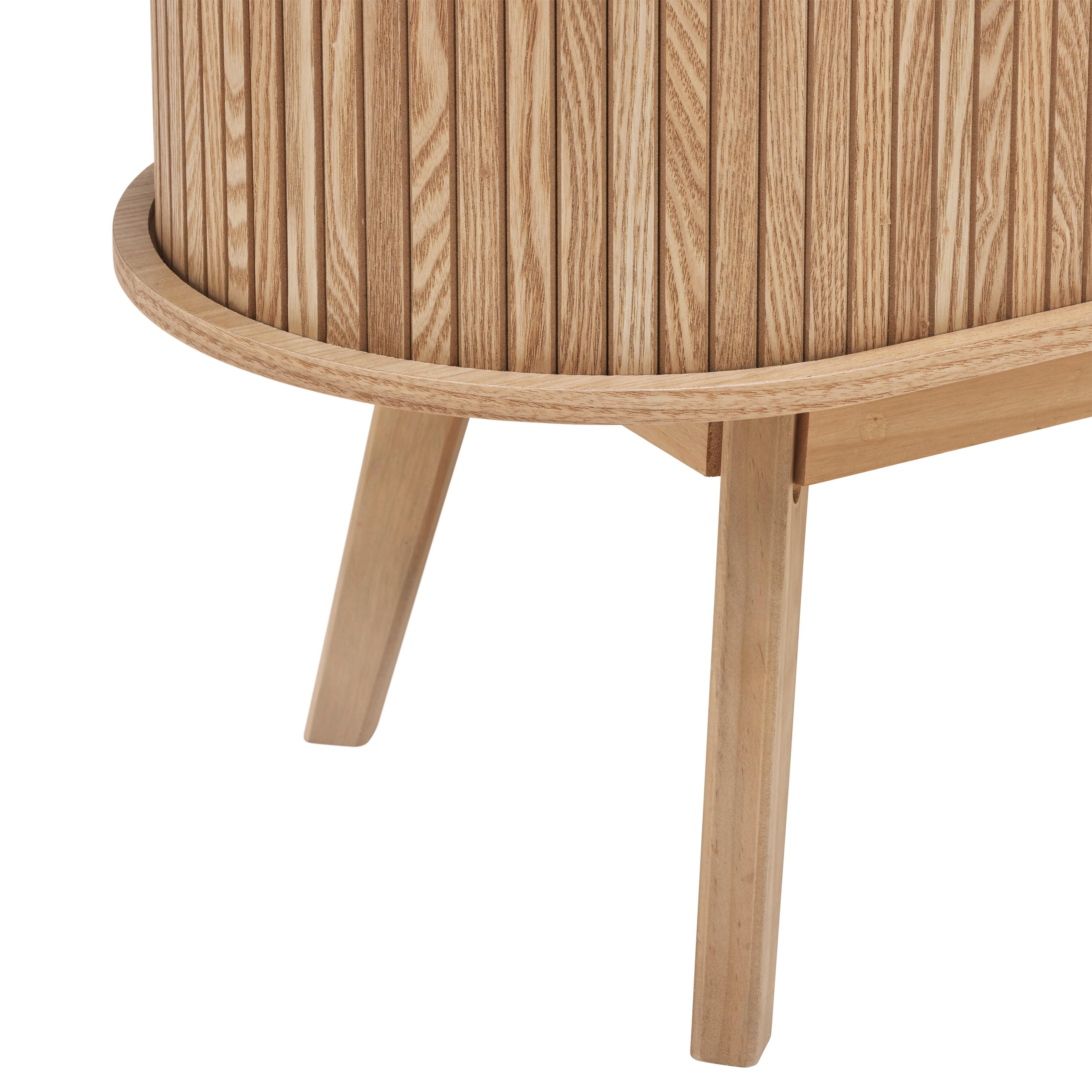 TV-BÄNK SKANDY - naturfärgad, Modern, trämaterial/trä (120/50/35cm) - Premium Living