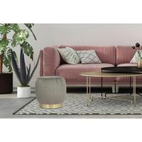 Ülőke Lyla 125 - aranyszínű/szürke, Design, műanyag/fém (43/42/43cm) - Kayoom