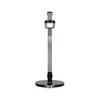 LED-SKRIVBORDSLAMPA RINK - aluminiumfärg/svart, Modern, metall/plast (37/20/40-70cm) - Mömax