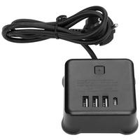 Usb Adapter Punjača Äpu - crna, Konvencionalno, plastika (8/8/3cm) - Mömax