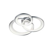 LAMPA SUFITOWA LED 673810306 - kolor chromowy, Design, metal (71/10/63cm) - Trio Leuchten