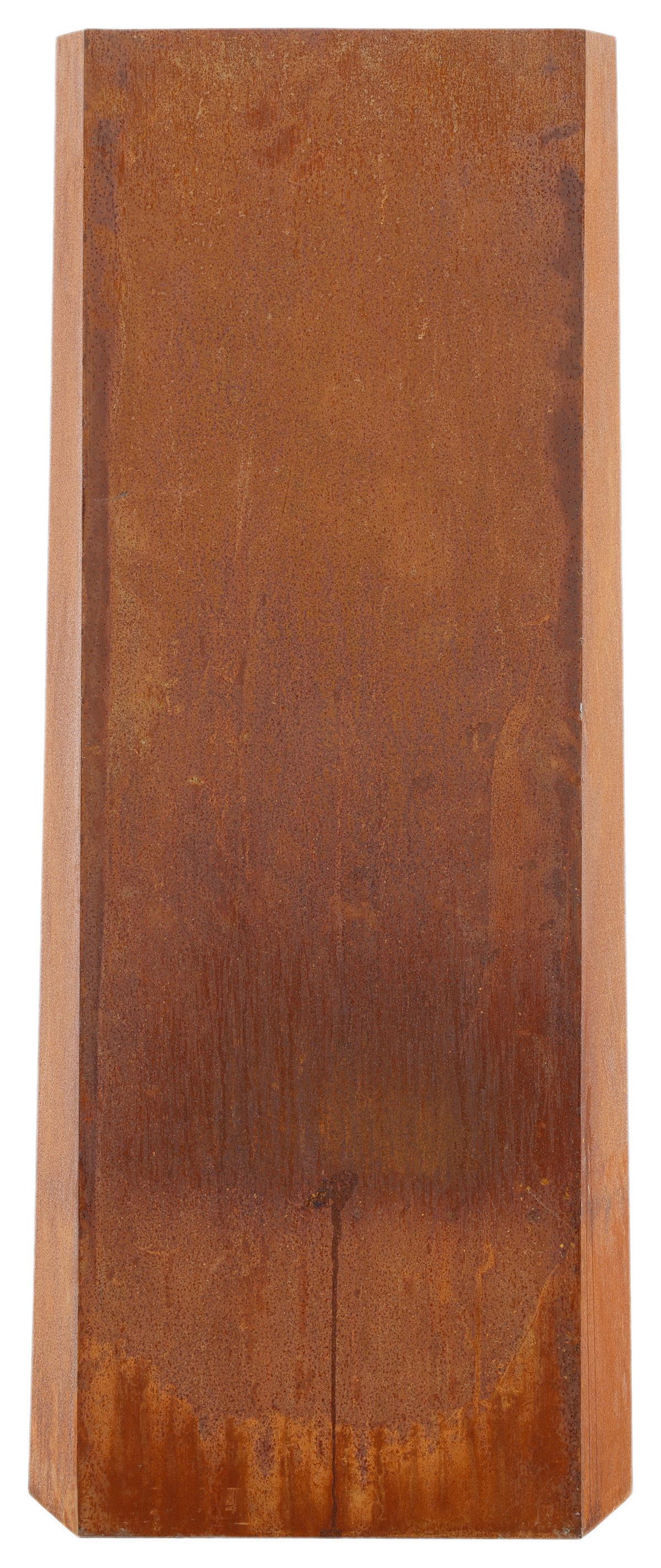 Feuerstelle Bastian ca. 50x120 cm Stahl - Dunkelorange, KONVENTIONELL, Metall (50/120/20cm) - Gardenson