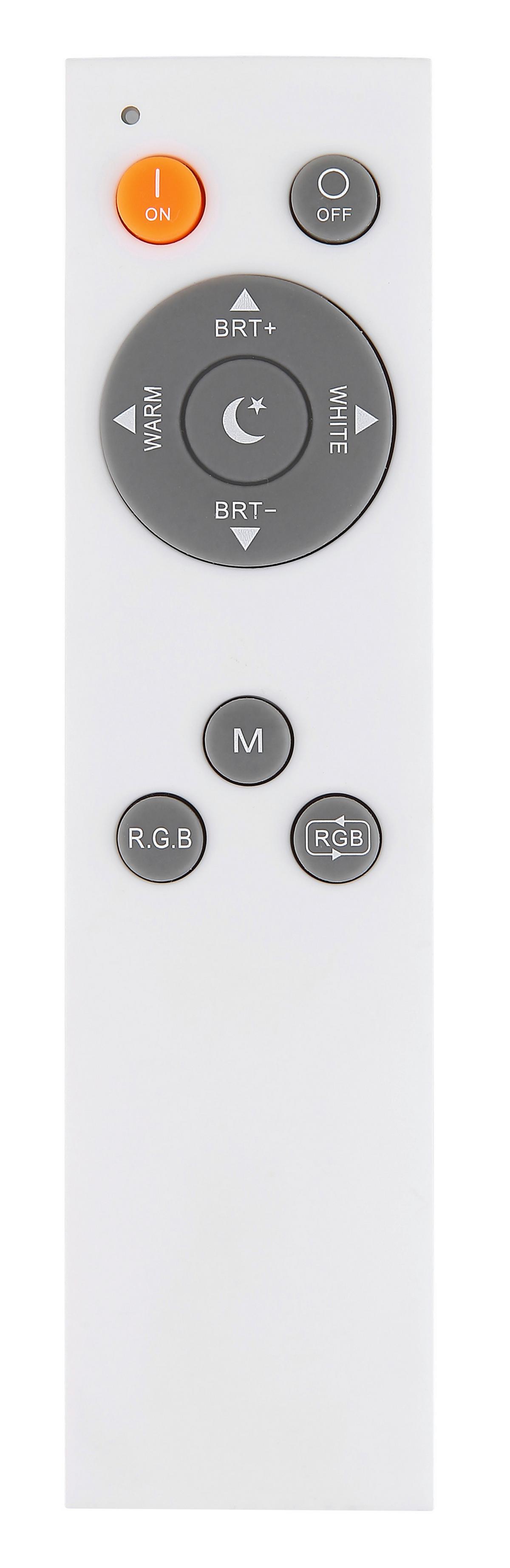 LAMPA SUFITOWA LED DORO -TUYA- - biały/opal, tworzywo sztuczne/metal (120/30/7,5cm) - Globo