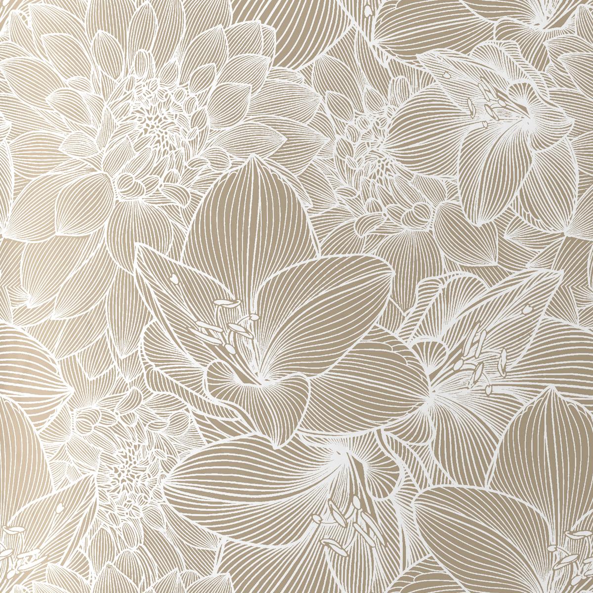 BETTWÄSCHESET LARISSA - Beige, Konventionell, Textil (160/210cm) - Premium Living