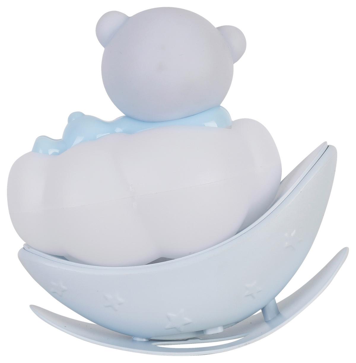 LED-Dekoleuchte Oli max. 2,5 Watt - Hellblau, Modern, Kunststoff (6,7/11/11,5cm) - Modern Living