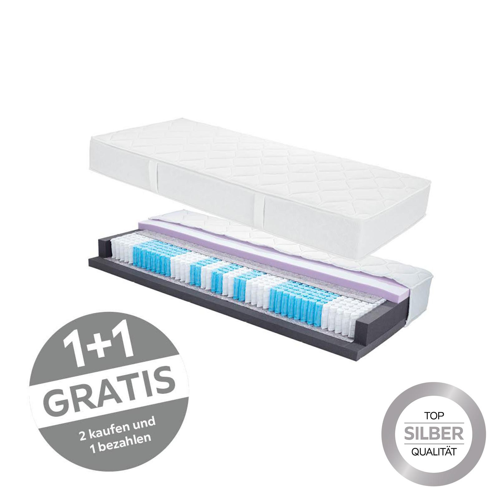 Madrac S Džep. Opruž. Jezgrom Noxira - bijela, tekstil (90/200cm) - Nadana