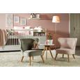 Kindersessel Grau - Grau, ROMANTIK / LANDHAUS, Holz/Textil (50/58/49,5cm) - Modern Living