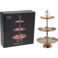 Süteményes Állvány Cake - aranyszínű, fém (30/50cm)