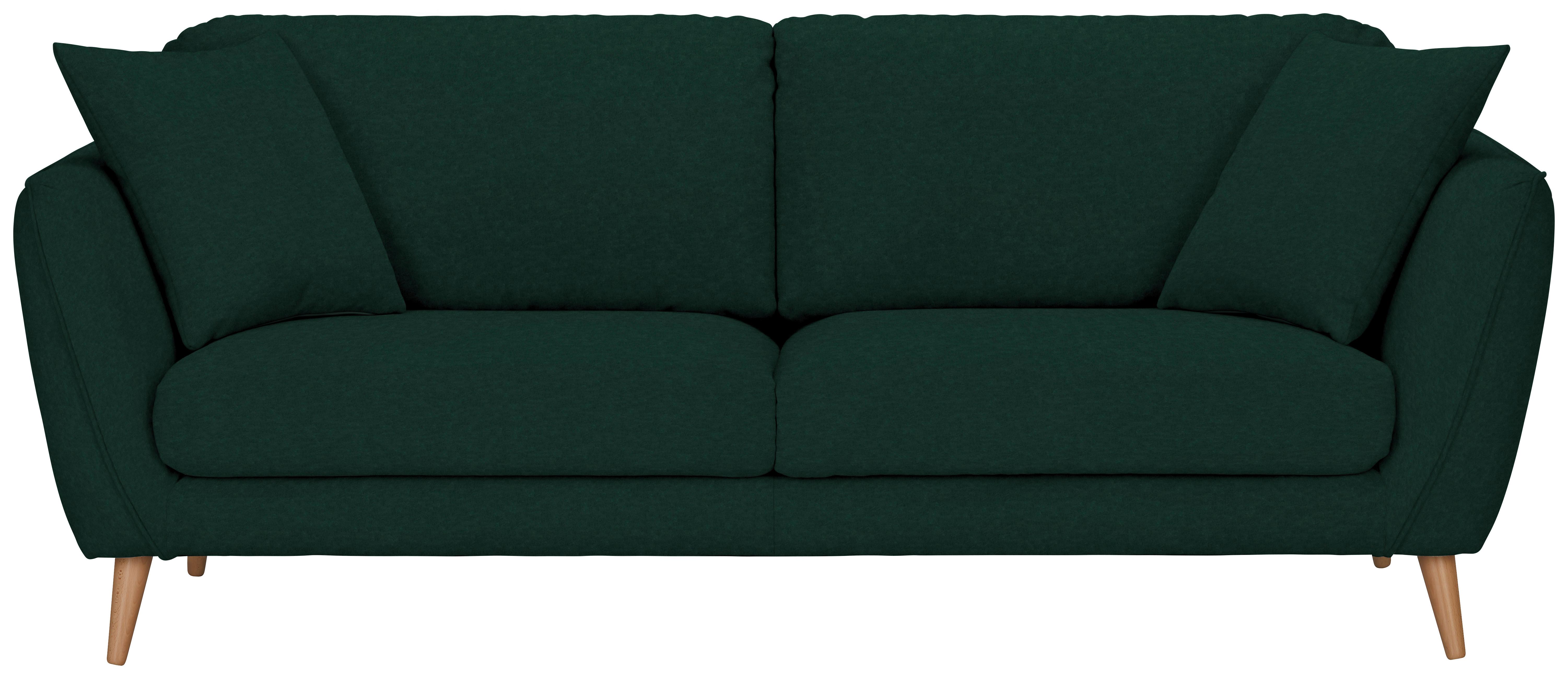 3-Sitzer-Sofa Marone Dunkelgrün Teddystoff online kaufen ➤ mömax 