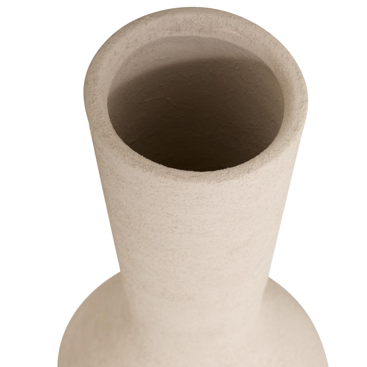 Vază Totem cca. 60 cm - crem, Basics, ceramică (15/60cm)