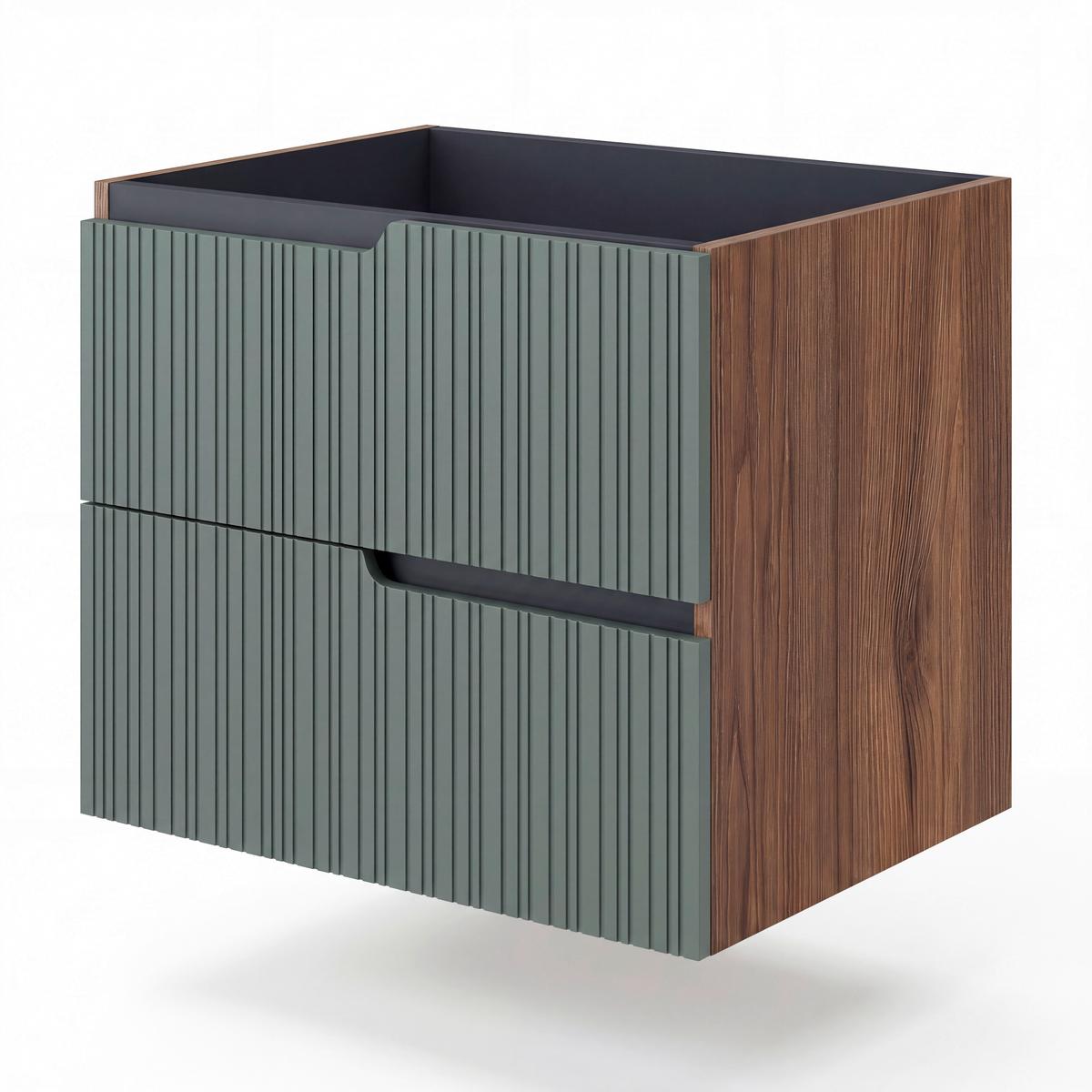 Element Ispod Umivaonika Winter - šumska zelena/taupe, Moderno, drvni materijal (60/51/46cm)