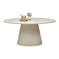 Esstisch Elton Mikrozement Hellgrau - Hellgrau, MODERN, Holzwerkstoff/Stein (160/75/90cm) - Premium Living