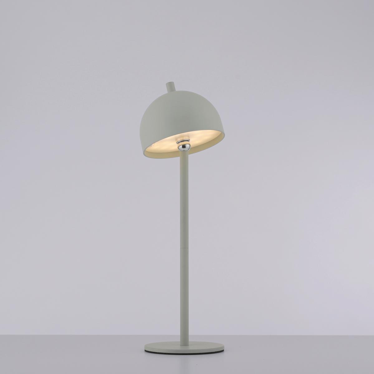 LAMPA STOŁOWA Z AKUMULATOREM 19244-43 BELLIS - szałwiowy, Design, tworzywo sztuczne/metal (11/11/36cm) - Schöner Wohnen