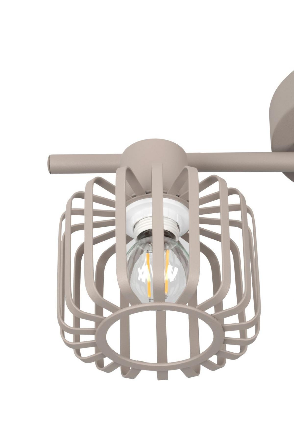 LAMPA REFLEKTOROWA COVENTRY *SBN* - kolor piaskowy, Konventionell, metal (44,4/12,5/22,3cm) - Novel