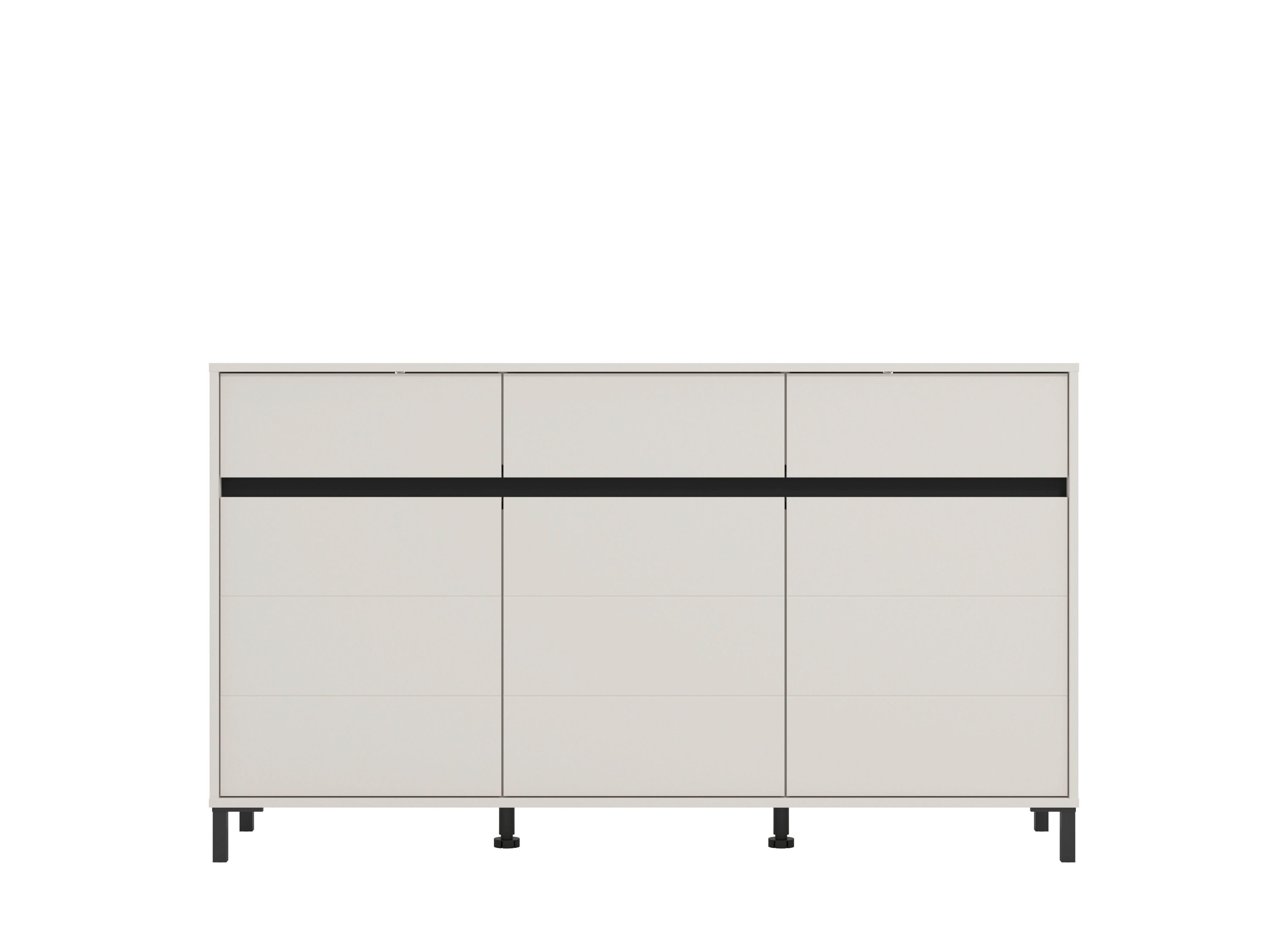 Sideboard Arran Kaschmir - Kaschmir, Modern, Holzwerkstoff (157/90/40cm) - Mömax