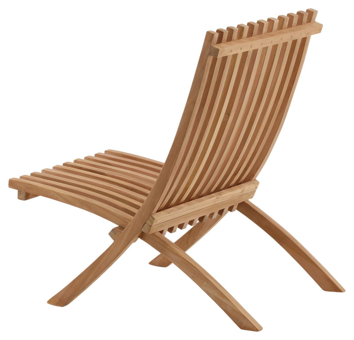 Loungesessel-2er Set Kenya ca. 73x58x63 cm Teakholz - Teakfarben, KONVENTIONELL, Holz (73/85/63cm) - Gardenson