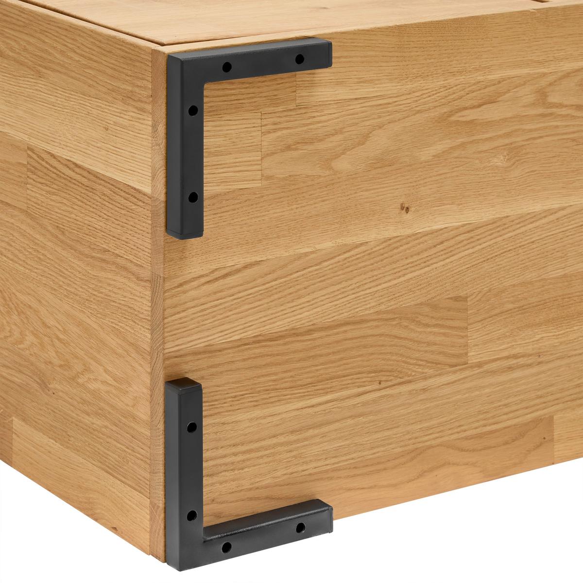 Aktenschrank Albero Naturfarben - Naturfarben, MODERN, Holz (80/200/38cm) - Premium Living