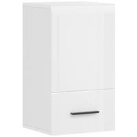 Viseča Omara Avanti, Bela - bela/visoki sijaj, Design, umetna masa/leseni material (36/63,1/31,6cm) - Hom`in