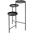 Suport Înalt Flori Top 22564 - negru, Modern, metal (45/77/45cm) Suport Înalt Flori Top 22564 - negru, Modern, metal (45/77/45cm)