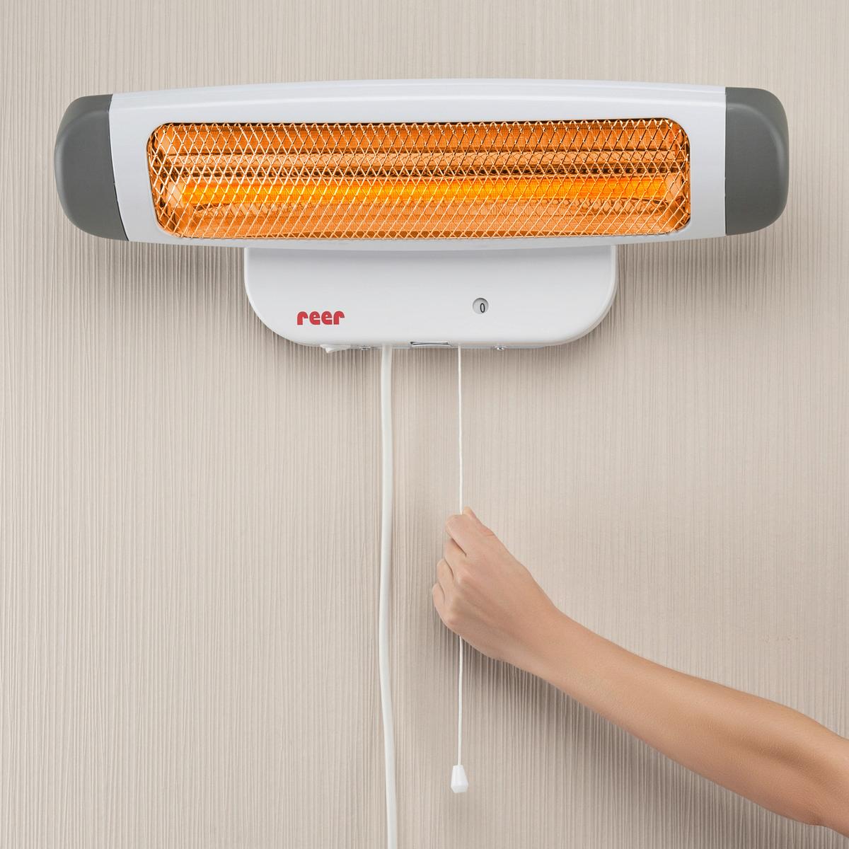 PROMIENNIK CIEPŁA 1926 - Basics, tworzywo sztuczne/metal (52/14cm) - Reer