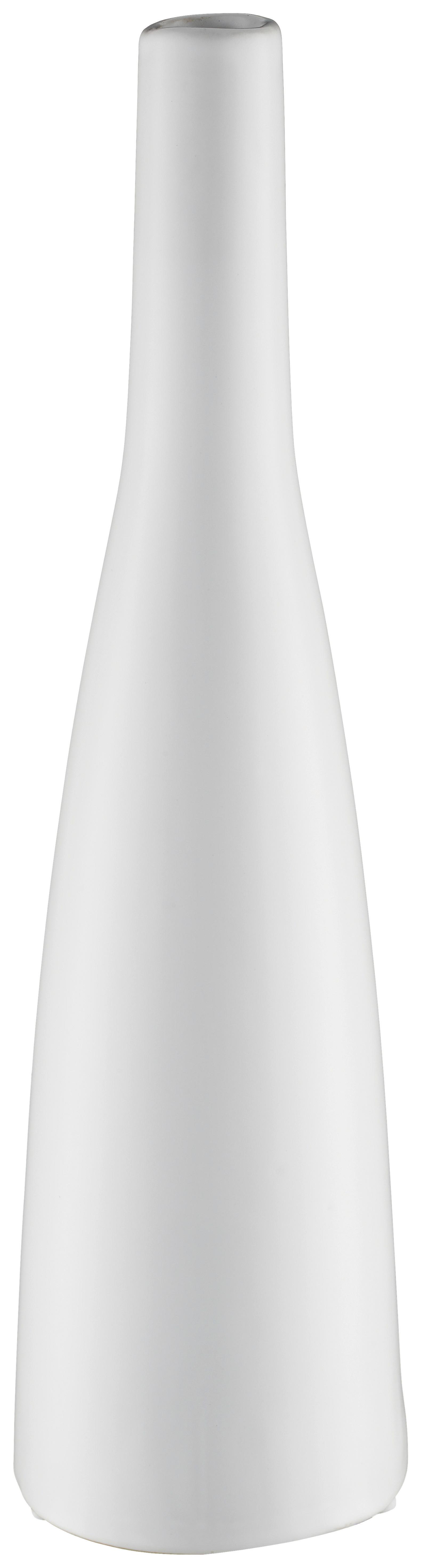 Vaza Planico Ii - bela, Moderno, keramika (33cm) - Mömax